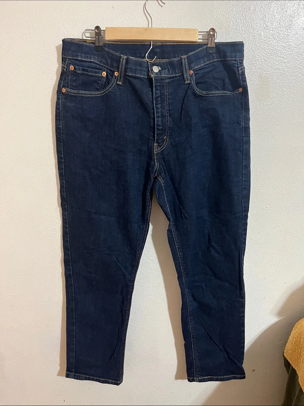 Levi's 541 36x30 Dark Indigo Men's Slim Straight Jeans